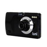 Camera auto DVR iUni Dash P818, HD, LCD 2.5 inch, Unghi de filmare 120 grade, Playback